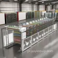 Sistema de armazenamento de armazém totalmente automático inteligente Yuyi com núcleo PLC de 220 V e garantia de 1 ano